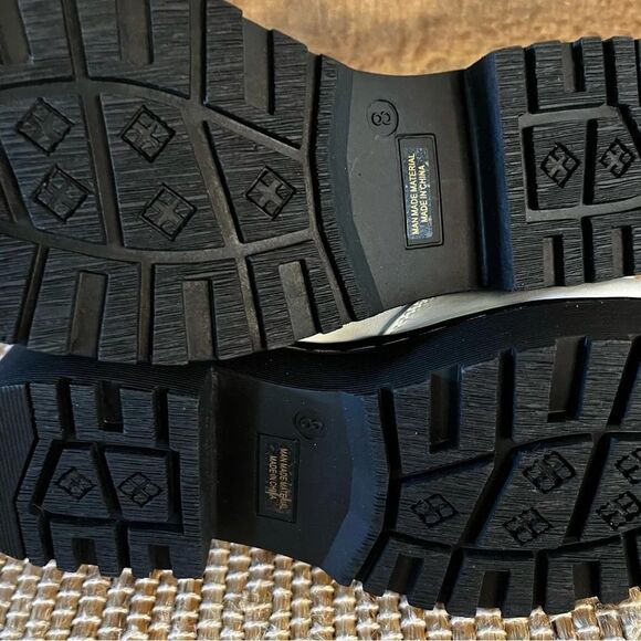 Story White‎ Platform Boots Size 8 - Picture 7 of 10